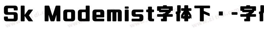 Sk Modemist字体下载字体转换